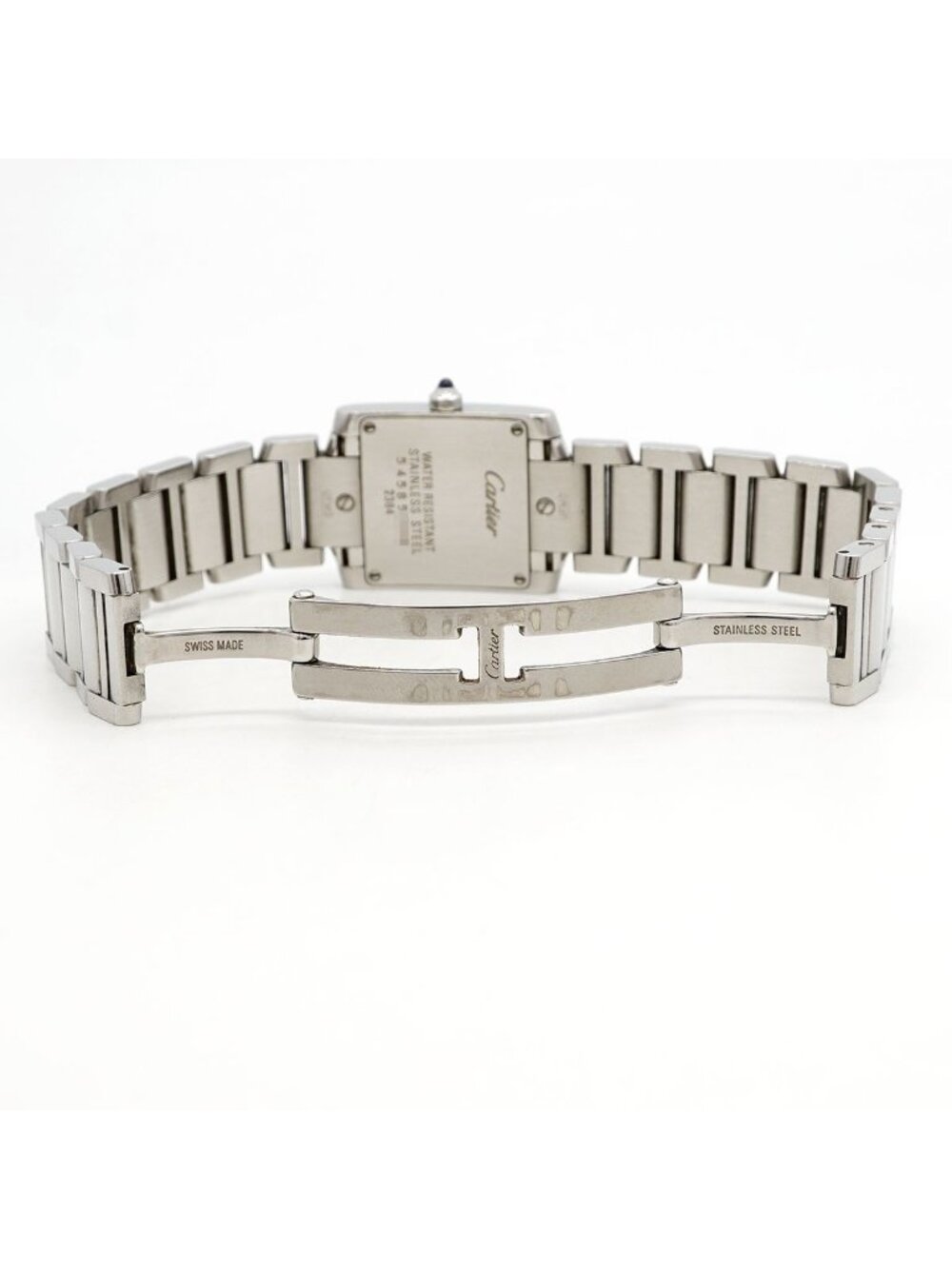 Cartier Tank Francaise SM Ivory Dial Watch - Picture 4 of 9